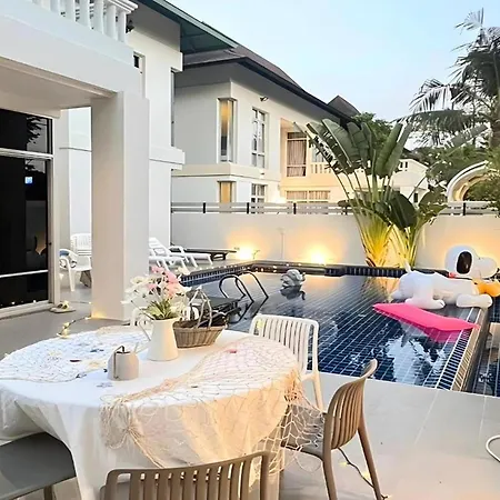 Bm Pool Villa Pattaya Na Chom Thian Exterior photo